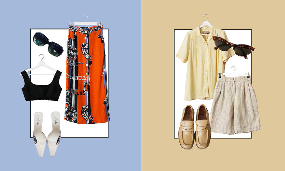 4 WAYS TO WEAR: VINTAGE ON A VACATION